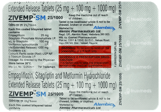 Zivemp Sm 25/1000 Tablet 10