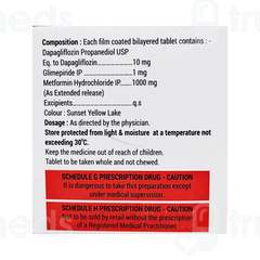 Dapahenz GM 1/1000 Tablet 10