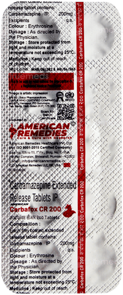 Carbafox Cr 200 Tablet 10