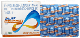 Linaliglip Empamet Tablet 15