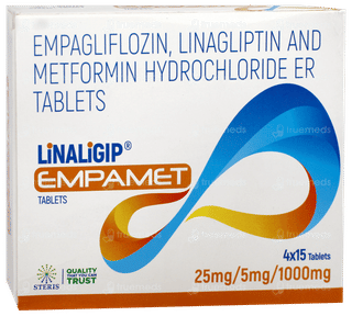 Linaliglip Empamet Tablet 15