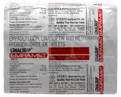 Linaliglip Empamet Tablet 15