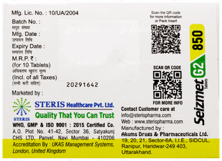 Seizmet G2 850 Tablet 10