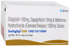 Suitglip Dm 100/10/1000 Tablet 10