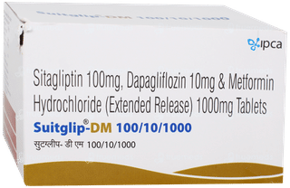 Suitglip Dm 100/10/1000 Tablet 10