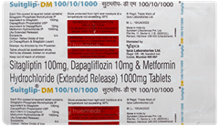 Suitglip Dm 100/10/1000 Tablet 10