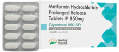 Glycoheal 850 Sr Tablet 10 Glycoheal 850 Sr Tablet 10
