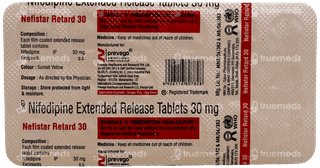 Nefistar Retard 30 Tablet Er 15