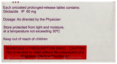 Glycinorm Od 60 Tablet Pr 15