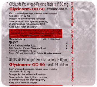 Glycinorm Od 60 Tablet Pr 15