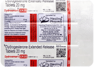 Dydrosmart Er 20 Tablet 10