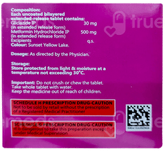 Glizid M Xr 30 Tablet 15