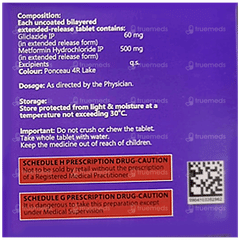 Glizid M Xr 60 Tablet 15