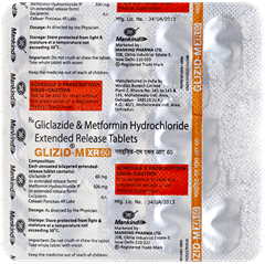 Glizid M Xr 60 Tablet 15