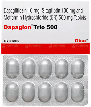Dapagion Trio 500 Tablet 10