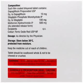 Dapagion Trio 500 Tablet 10