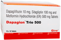 Dapagion Trio 500 Tablet 10