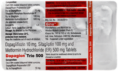 Dapagion Trio 500 Tablet 10