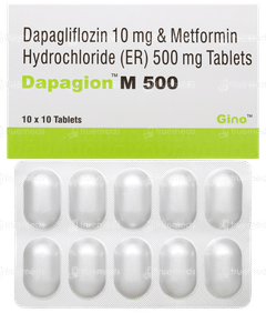 Dapagion M 500 Tablet 10