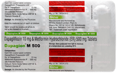Dapagion M 500 Tablet 10