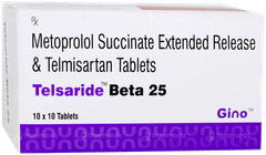 Telsaride Beta 25 Tablet 10