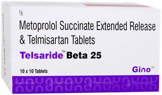 Telsaride Beta 25 Tablet 10