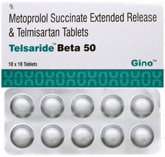 Telsaride Beta 50 Tablet 10