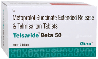 Telsaride Beta 50 Tablet 10