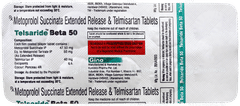 Telsaride Beta 50 Tablet 10
