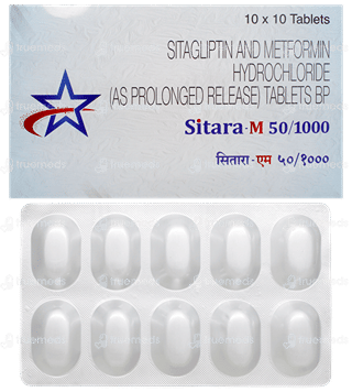 Sitara M 50/1000 Tablet Pr 10