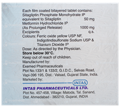 Sitara M 50/1000 Tablet Pr 10