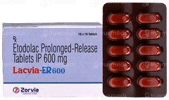 Lacvia Er 600 Tablet 10