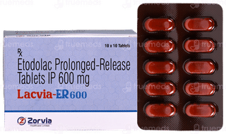 Lacvia Er 600 Tablet 10