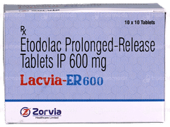 Lacvia Er 600 Tablet 10