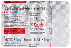 Lacvia Er 600 Tablet 10