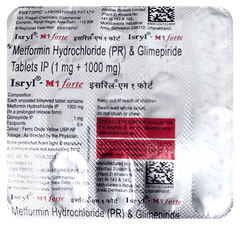 Isryl M 1 Forte Tablet Pr 15