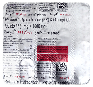 Isryl M 1 Forte Tablet Pr 15
