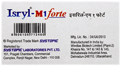 Isryl M 1 Forte Tablet Pr 15
