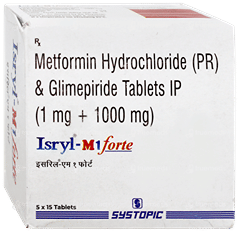 Isryl M 1 Forte Tablet Pr 15