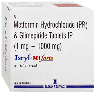 Isryl M 1 Forte Tablet Pr 15