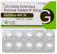 Glycitop Mr 30 Tablet Er 10