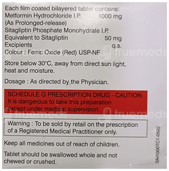 Sitaglyn M 50/1000 Tablet Pr 10