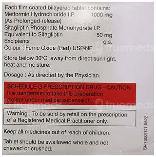 Sitaglyn M 50/1000 Tablet Pr 10