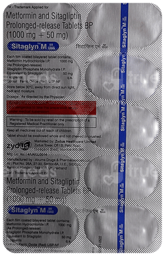 Sitaglyn M 50/1000 Tablet Pr 10