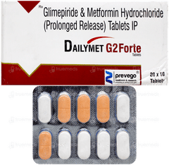 Dailymet G2 Forte Pr Tablet 10