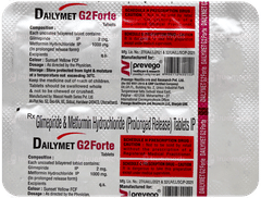Dailymet G2 Forte Pr Tablet 10