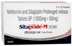 Sitapride M 50/1000 Tablet Pr 15