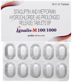 Ignalis M 100/1000 Tablet Pr 10