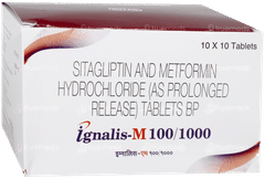 Ignalis M 100/1000 Tablet Pr 10