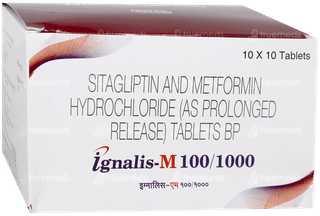 Ignalis M 100/1000 Tablet Pr 10